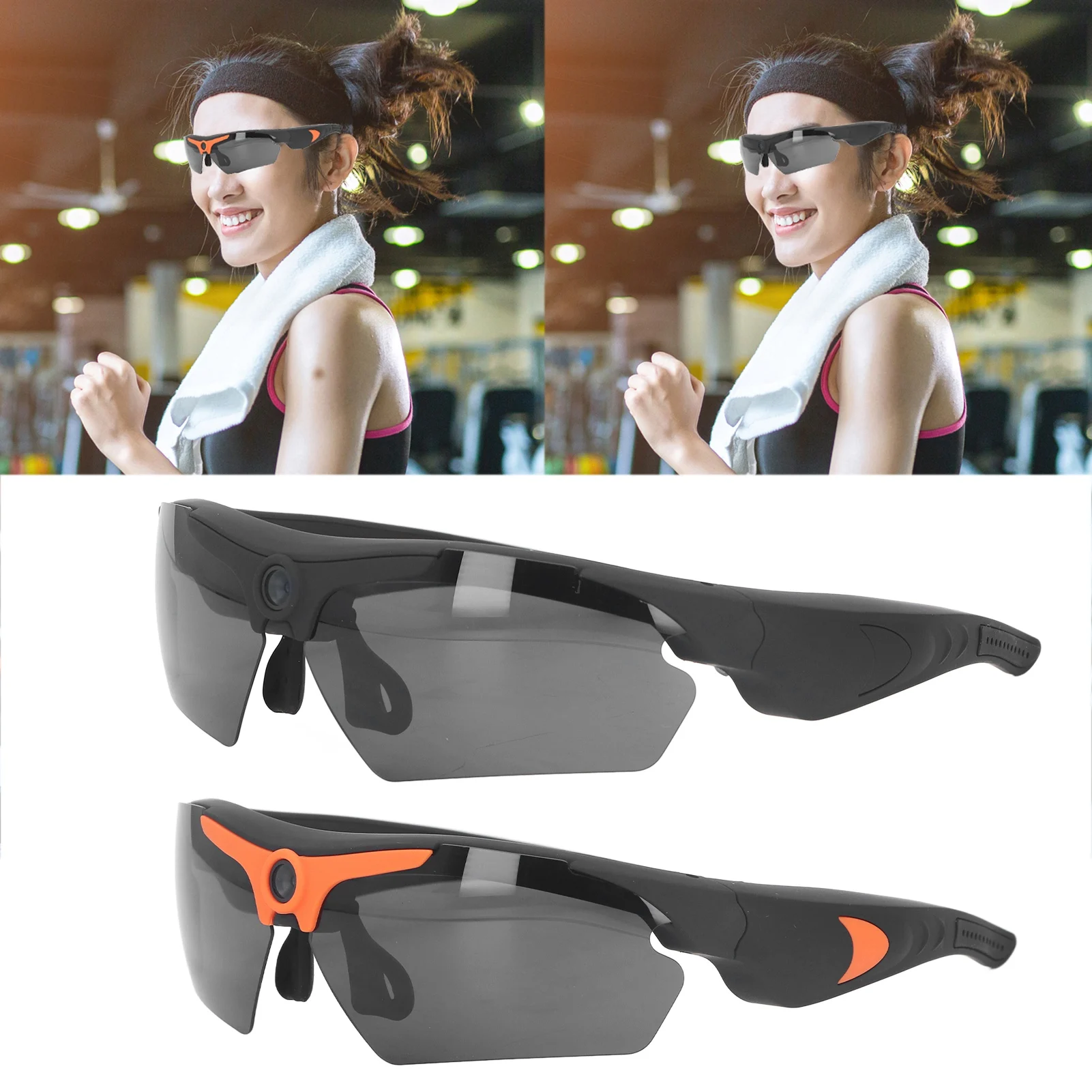 

Солнцезащитные очки для камеры с максимальной поддержкой 256G HD поляризационные линзы Запись видео HD1080P Очки для камеры для езды на велосипеде и пеших прогулок