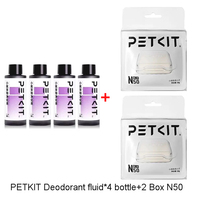 PETKIT Pad Cat Litter Box Special Purification Concentrated Liquid Sterilization Deodorant Pear Flower Fragrance Liquid Cleaning