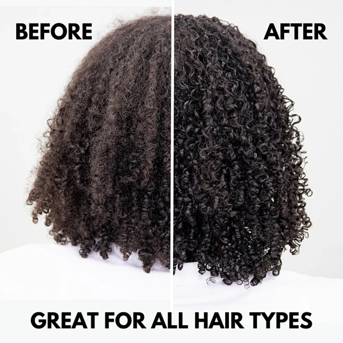 كريم تجعيد الأرز من هيفينز تشويس مع مستخلص الشوفان - تصفيف سريع الجفاف لتجعيد الشعر المحدد واللامع والتنعيم القصوى