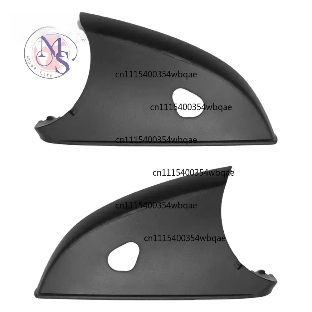 ZOCI-FOR-Matte Black Side Rearview Mirror Lower Cover Cap For A B C E S Class W204 W212 W221 GLA GLK Replacement Parts