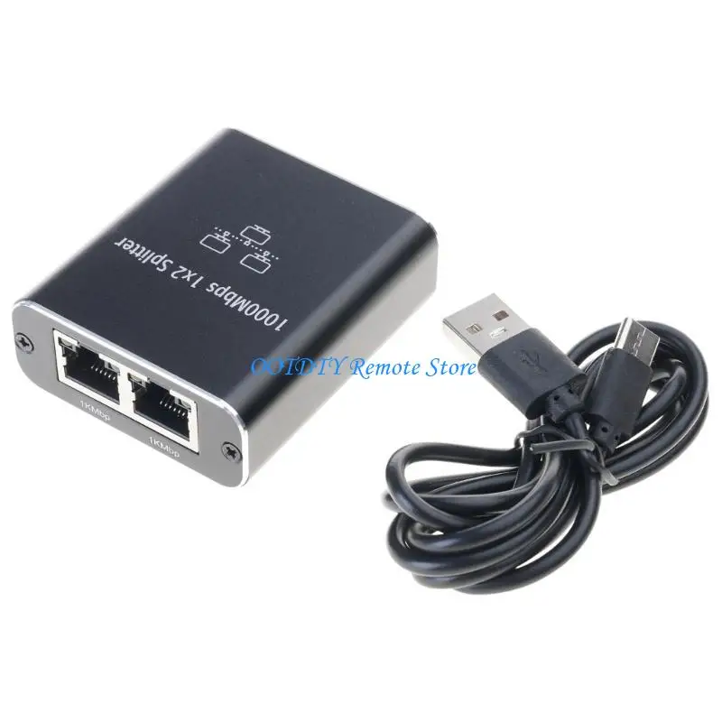 

Gigabit LAN Splitter 1 to 2/1 to 3/1 to 4 Adapter for Fast Internet Connection