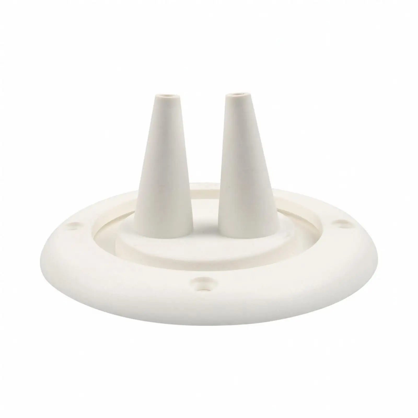 Double Cable Grommet Flexible Two-Channel Cable Grommet Weather-Resistant for Boat Owners, Marine Electricians, RV Exterior