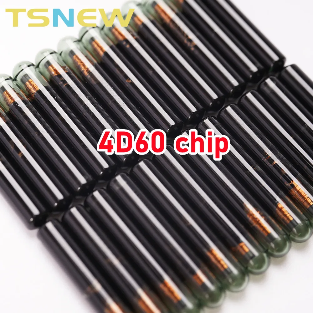 5/10/20/50PCS 4D60 4D 60 Car Key Chip For Ford 4D ID60 Glass Transponder Chip For Ford