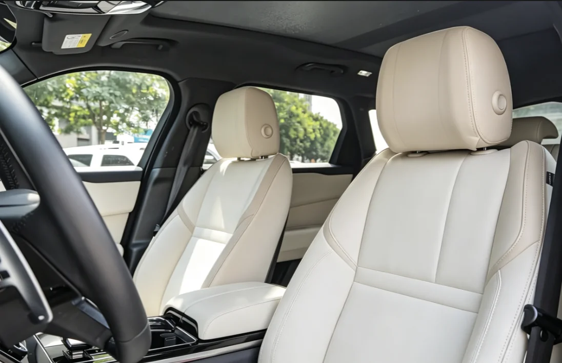 Für Range Rover Velar 2017~2020 Maßgefertigte Autositzbezüge Luxuriöses Nappaleder 100% Passgenau Innenraumzubehör 360 ° Vollständige Abdeckung – Detail 1