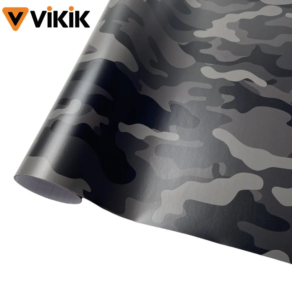 Camo Vinyl Car Wrap Film Waterproof Camouflage Vinyl Sticker for Console Computer Laptop Scooter Bike Motorcycle