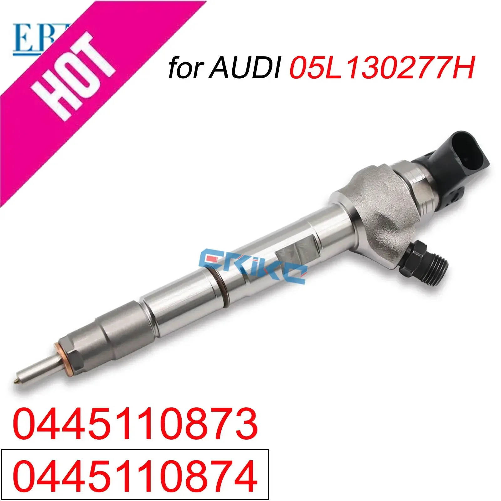 

0445110873 0445110874 Common Rail Injection 0 445 110 873 05L130277H for Bosch Audi A4 A5 A6 Q5 30 TDI Fuel Injector Assy