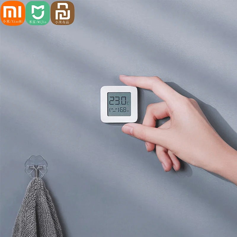 

XIAOMI Mijia умный Bluetooth термометр 2 беспроводной умный электрический цифровой гигрометр термометр работает с приложением Mijia