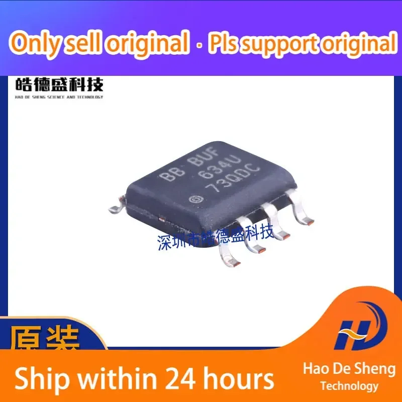 10PCS/LOT BUF634U 634U SOP-8 Video Buffer IC New Original In Stock