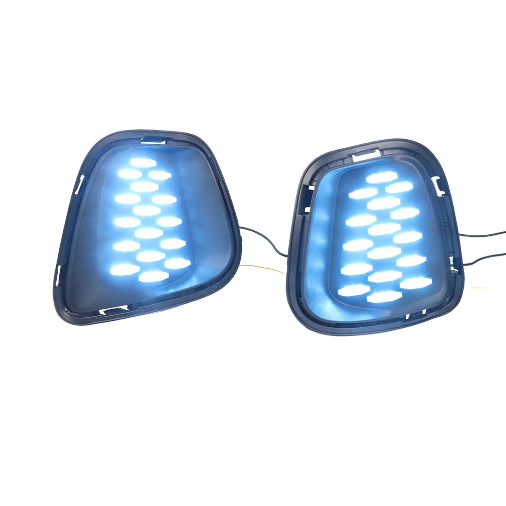 LED DRL For Changan Eado Plus 2019 2020 2021 3 Colors Daytime Running Light Star Style With Running Turn Signal