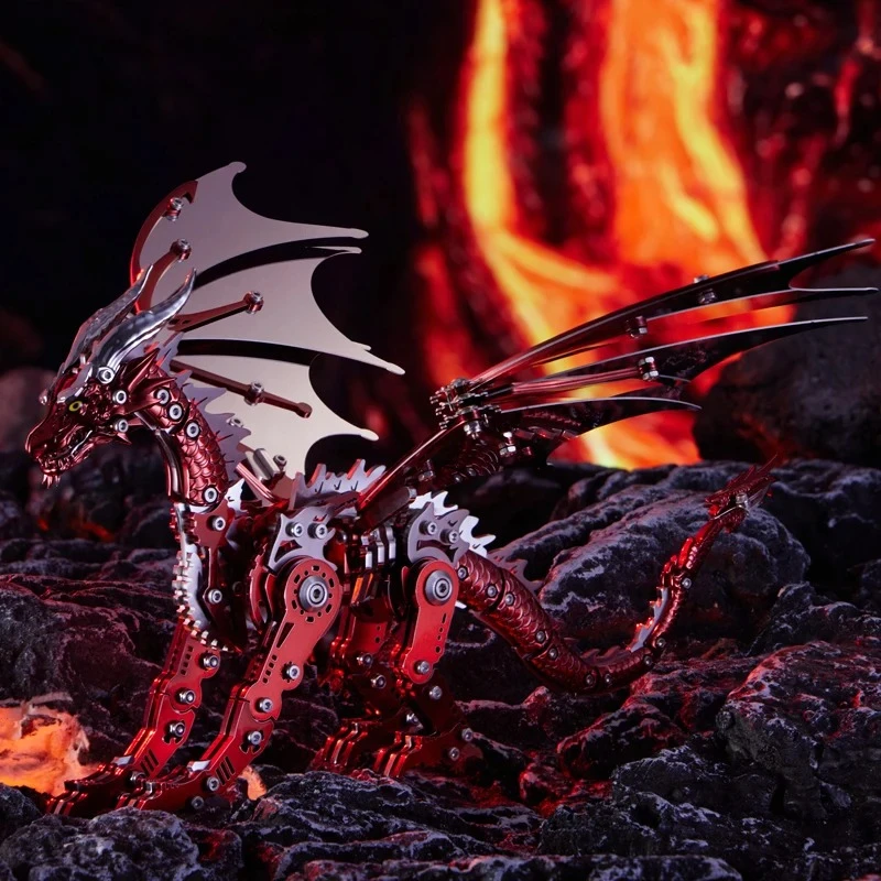 3D Dragon Metal Puzzle Adult E - đánh giá và giá Model Kit Dragon