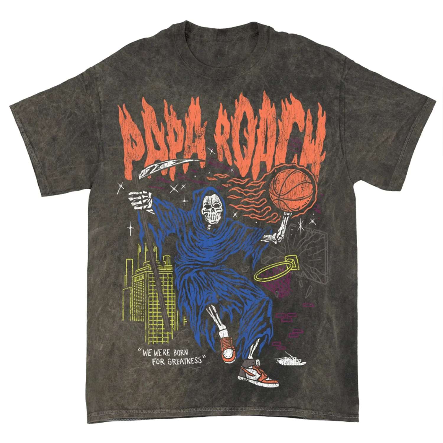 New Fashion 2026 Papa Roach Band Printed Cotton T-shirt Men's Summer Casual Top Short Sleeve Classic Male Women Tee Unisex