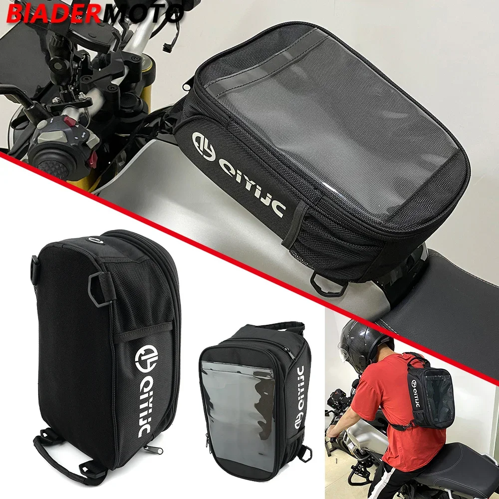 For Indian FTR 1200 S FTR1200 Carbon / Rally Chief VINTAGE Scout Motorcycle Accessories Small Luggage Oil Fuel Waterproof Bags