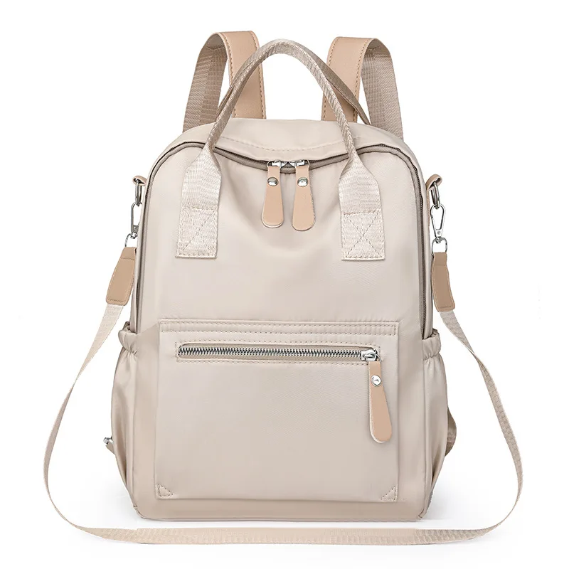 Europe and the United States leisure travel commuter backpack women's new fashion backpack large capacity simple Joker bag.