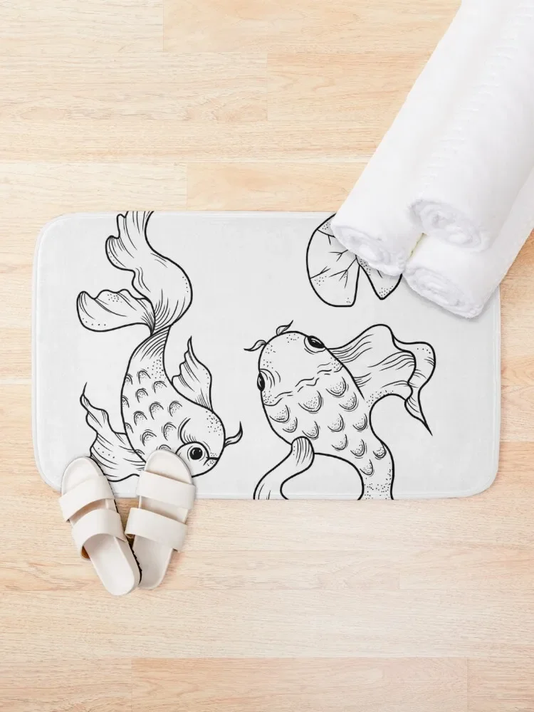 Pisces Bath Mat Rug Bathroom Carpet For Home Entrance Mat