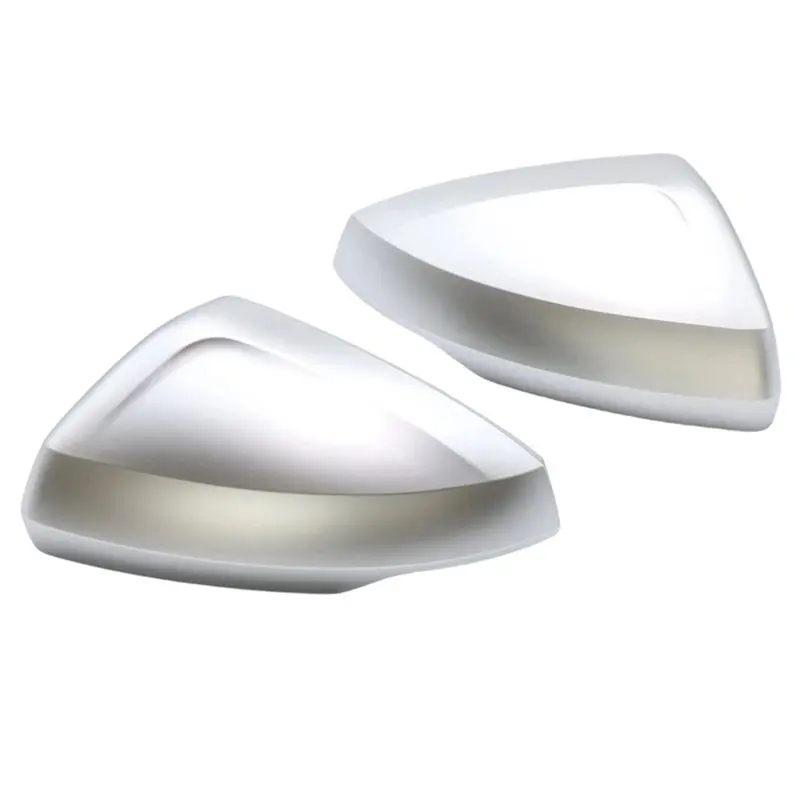 

A82M-For VW Polo 2018-2025 Car Chrome Side Mirror Cover Replacement- 2PCS Rearview Mirror Accessories