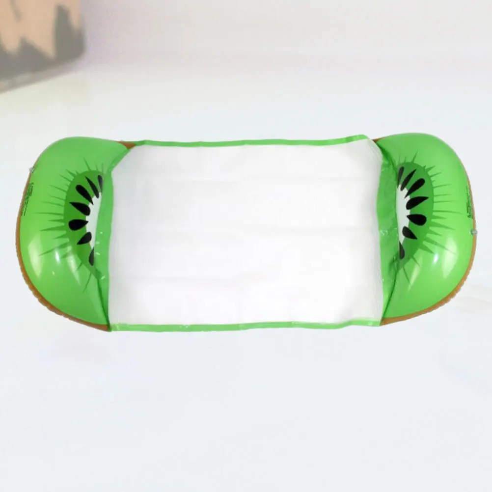 1 Peça de Colchão Flutuante Inflável, Cama Flutuante para Piscina, Lounger Resistente para Diversão Aquática ao Ar Livre, Presente para Família e Amigos em Férias