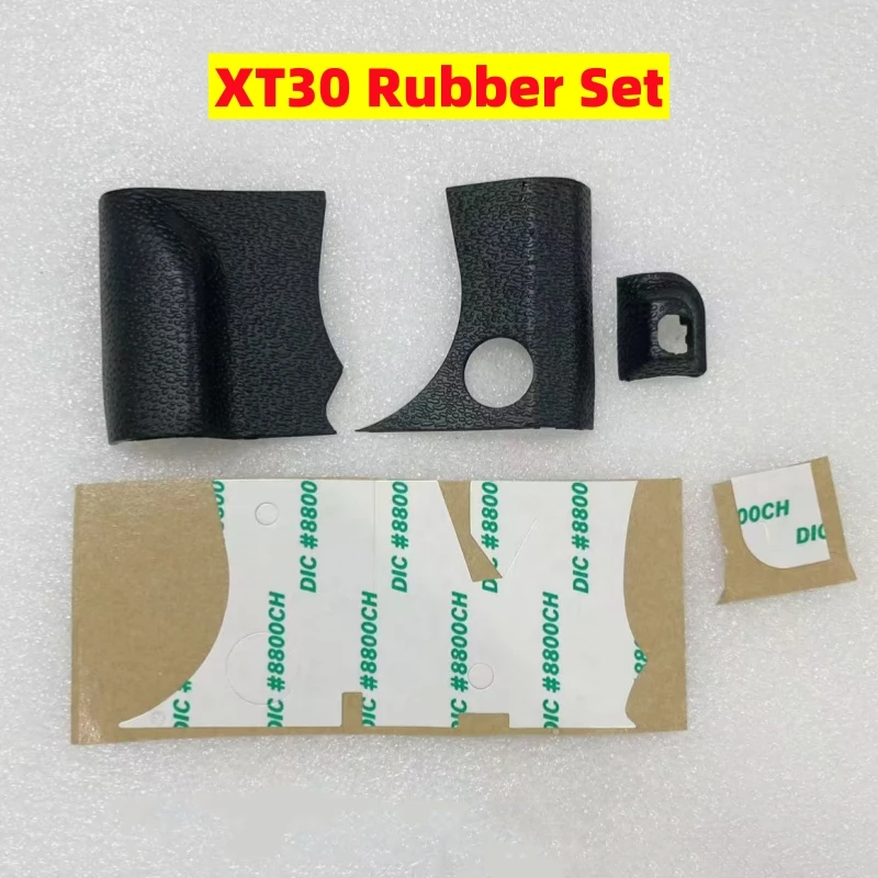

3PCS/Set for Fuji XT30 XT-30 Body Rubber Thumb Leather Grip Rubber Side Rubber (Grip+thumb+front)