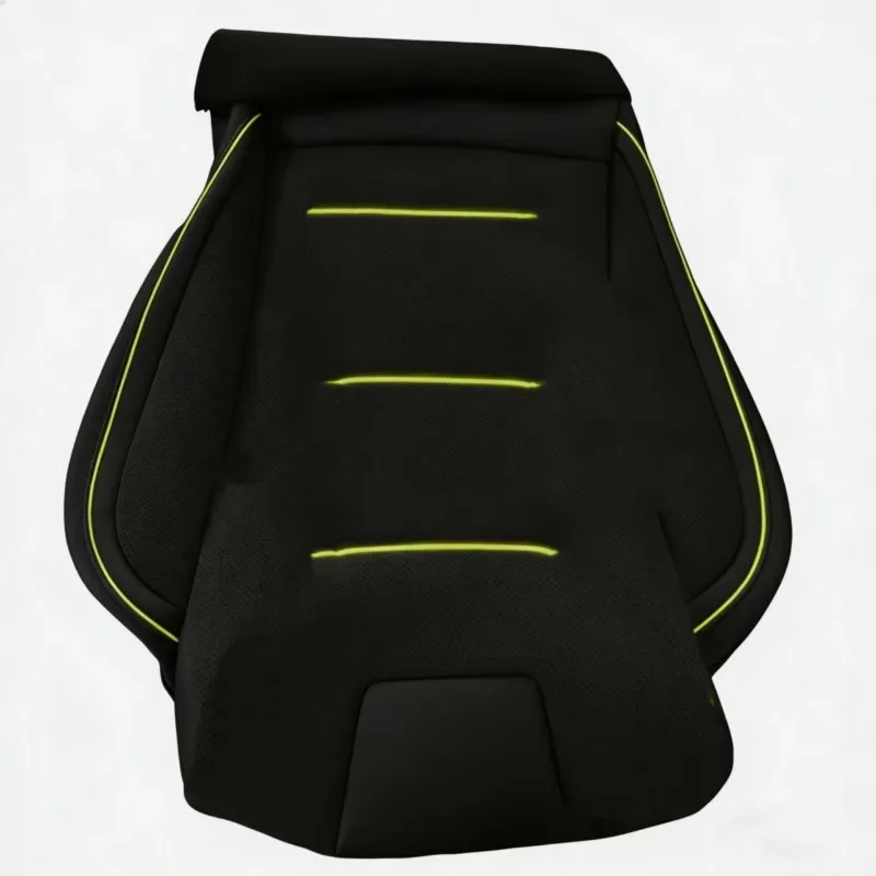 ZEKU Luxury Sport Seat Cover Ventilation Upgrade Kit Front Leather 2-Piece All-Season Car Interior Protection Accessories