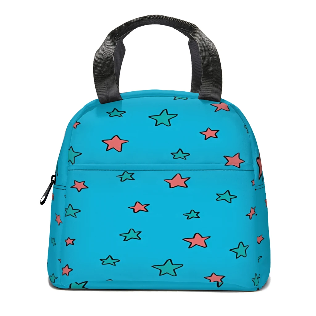 

Heartstopper nick nelson stars Lunch Bag for School Waterproof Picnic Thermal Cooler Insulated Lunch Box Women Kids Tote Bags