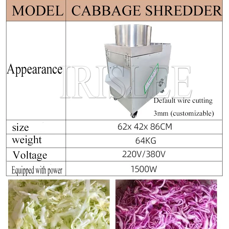 Hot Selling Multi-function Vegetable Cutter Machine/Cabbage Shredder