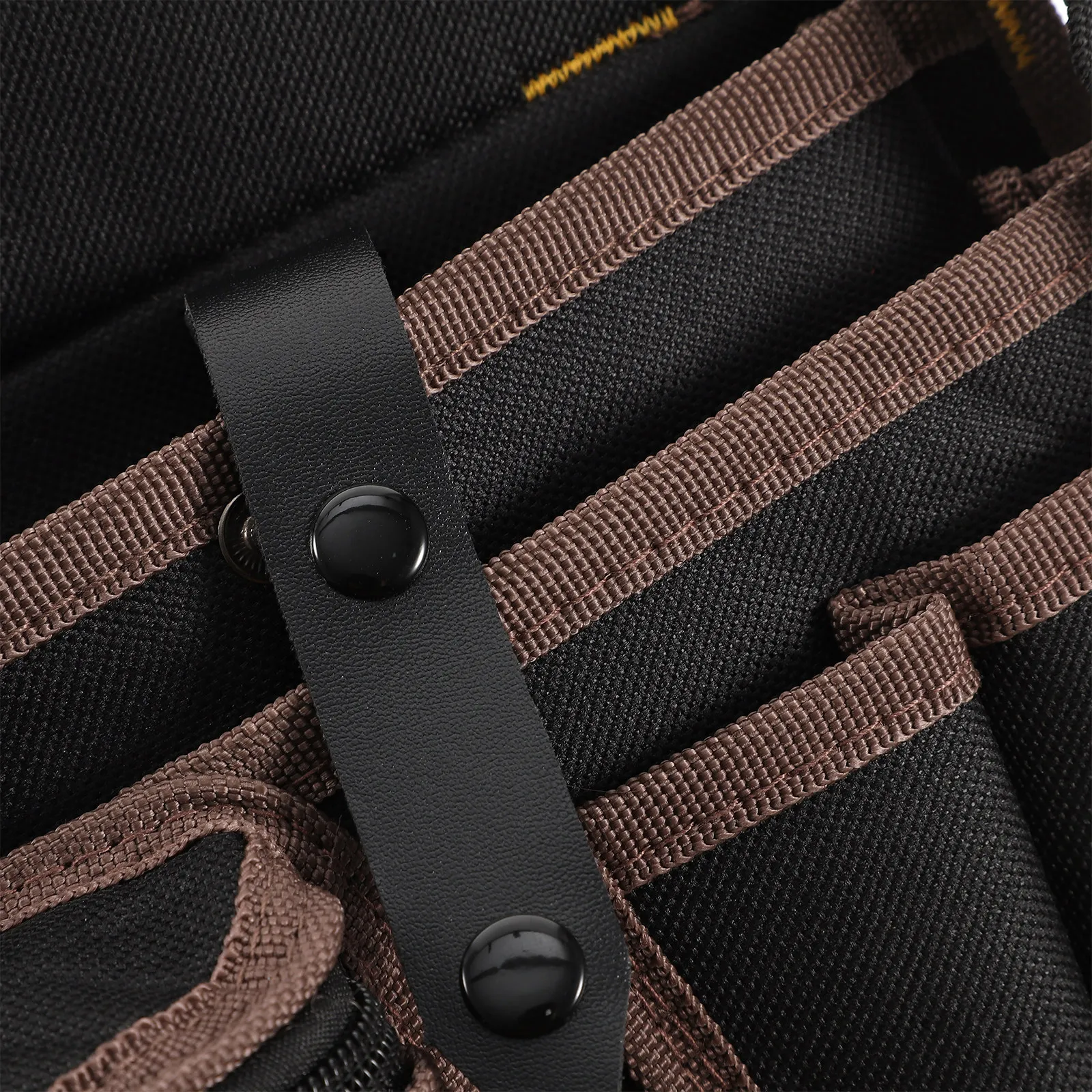 Rugged Multi Pocket Waist Tool Pouch for Construction Workers Contractors Framers Strong Wear Resistant Utility Belt Pouch with