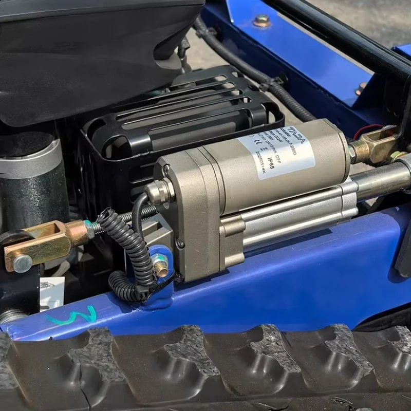 Robot télécommandé tondeuse à gazon automatique tondeuse à gazon sur chenilles sans fil tondeuse à gazon à couple élevé jardin cour