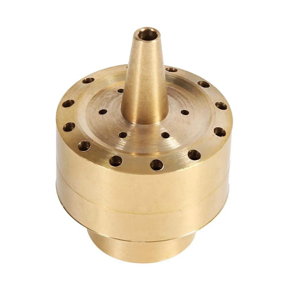 

Fountain Nozzle Heads,Brass Column Multi Direction Jet Pond Fountain Water Spray Sprinkler Head Garden(3/4 inch)