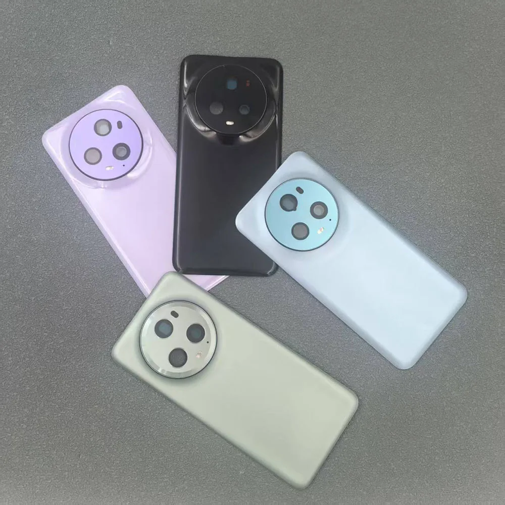 6.81'' Back Cover For Honor Magic 5Pro FRI-AN00/AN10 Rear Glass Housing Battery Door With Camera Lens &Glue Replace Repair Parts