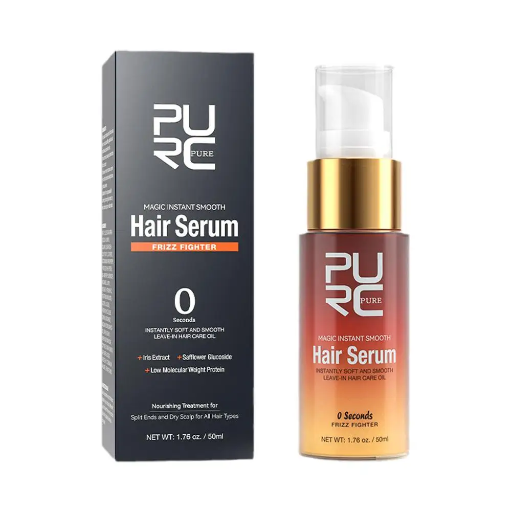 Serum Rambut perbaikan instan 50ml, perawatan ajaib, perbaikan rambut keriting, produk minyak Perawatan Rambut rontok kering rusak