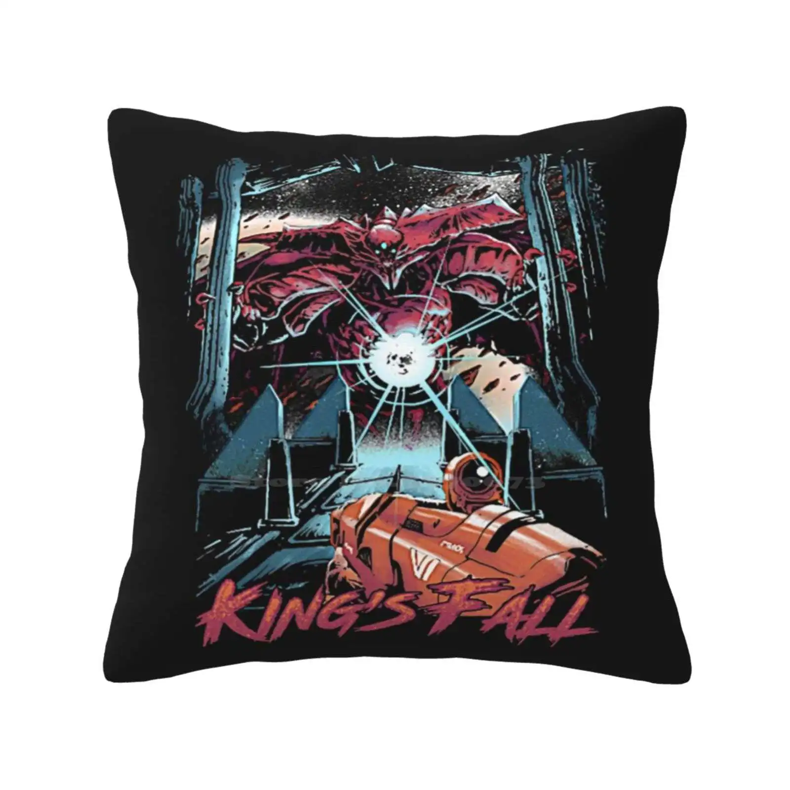 King'S Fall T-Shirt Soft Comfortable Pillowcase Oryx Destiny Raid Dreadnaught The Guardians The Taken King Gamer Bungie Video