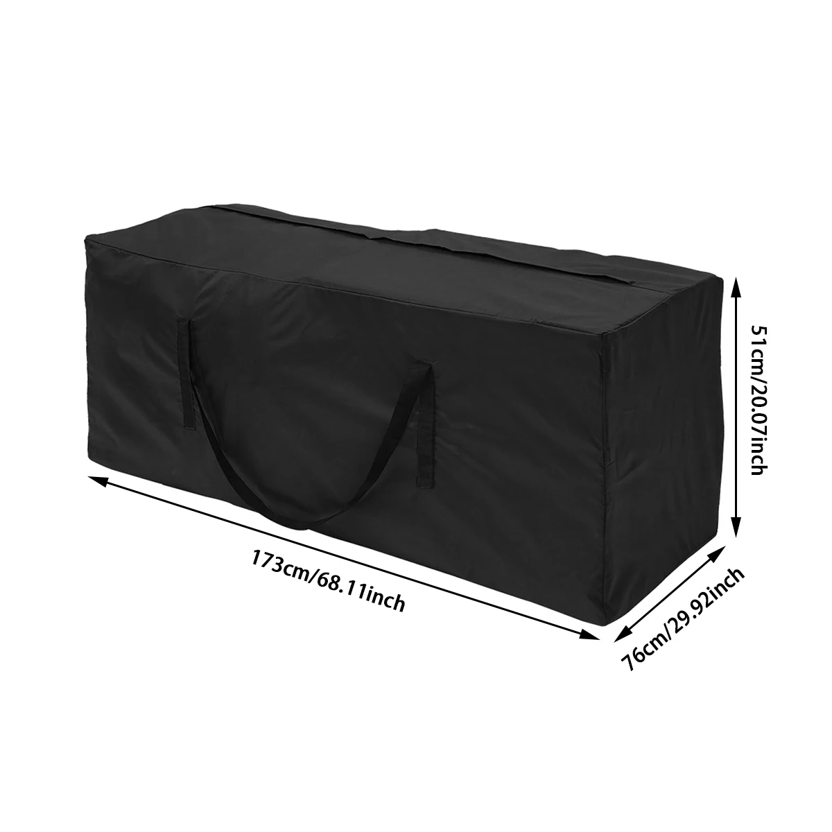 Meubelkussen Opbergtas Waterdicht 210D Oxford Doek Buiten Tuin Kerstboom Organisator Beschermhoes Stofdicht