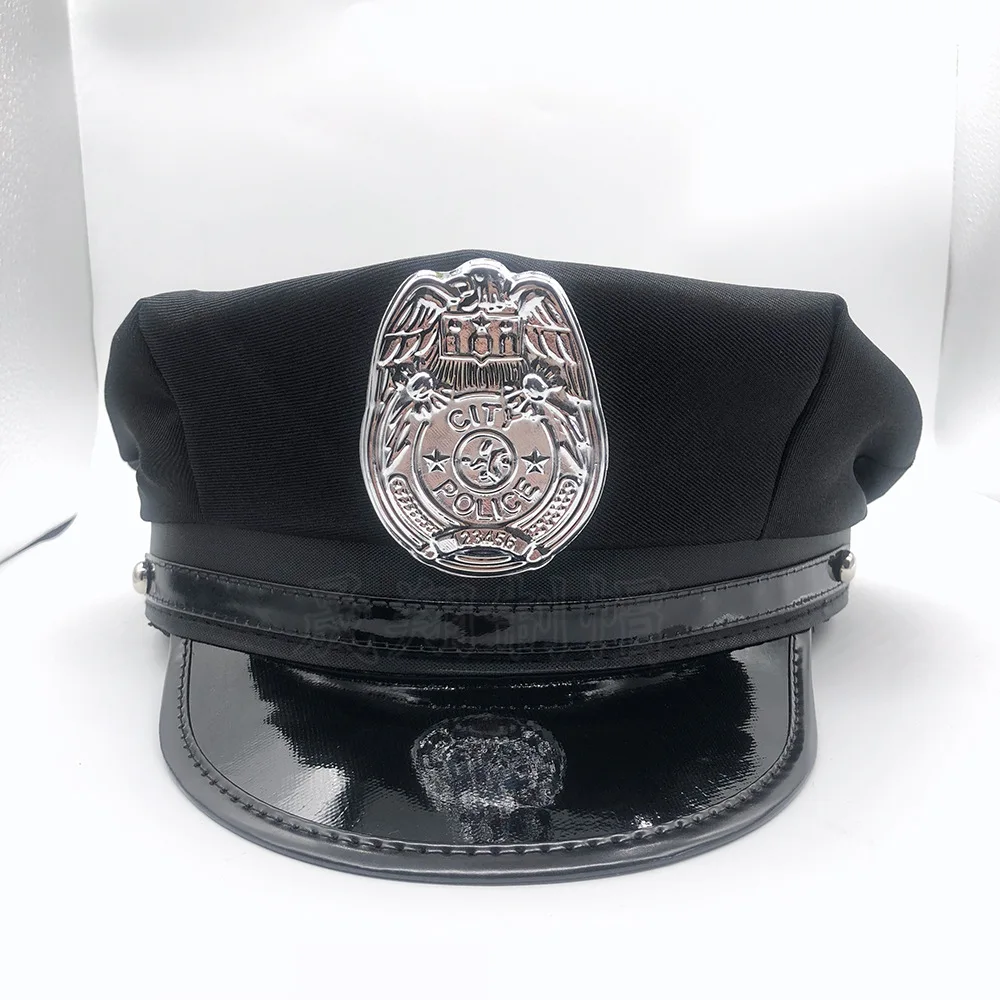 Baseball Caps for Men Women Teens Boys Girls Police Cop Hat Policeman Cosplay Halloween Party Performance Y2k Hats