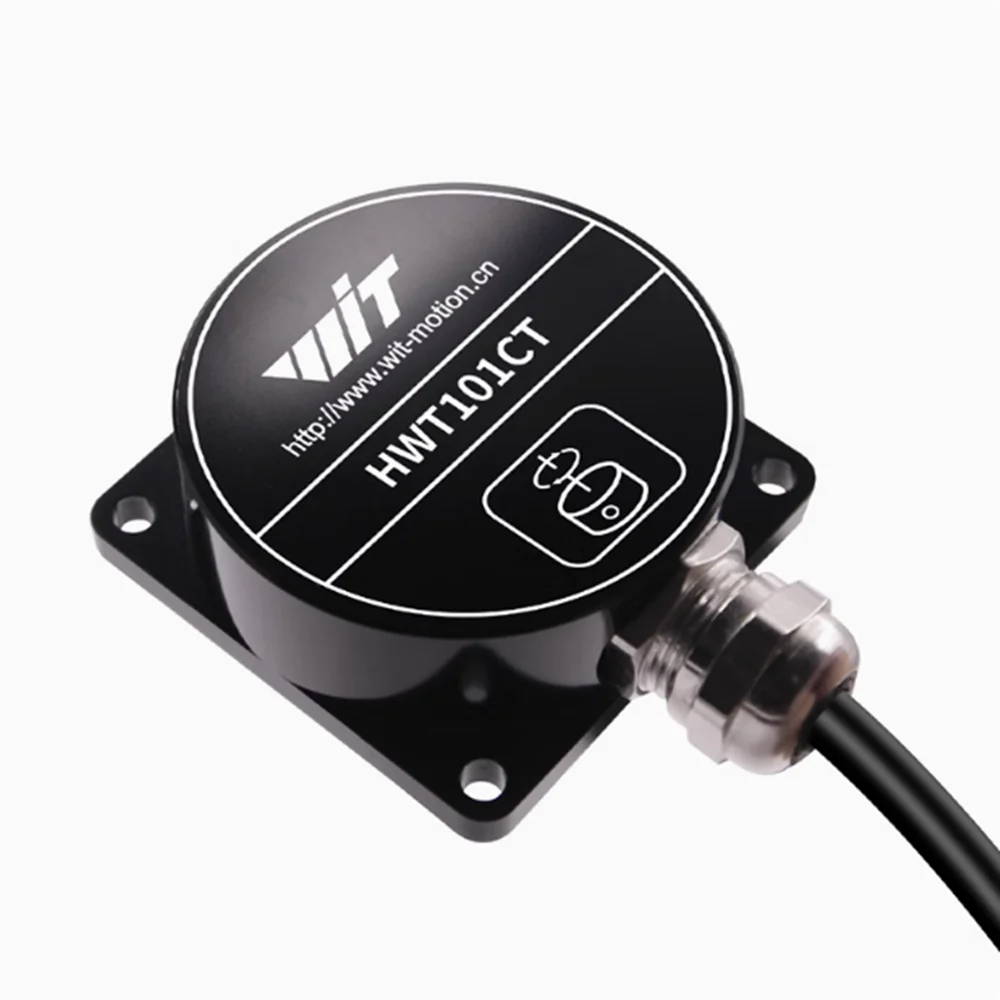 Single-axis high-precision rotation Angle sensor Heading inclinometer No drift HWT101CT with RS485 output