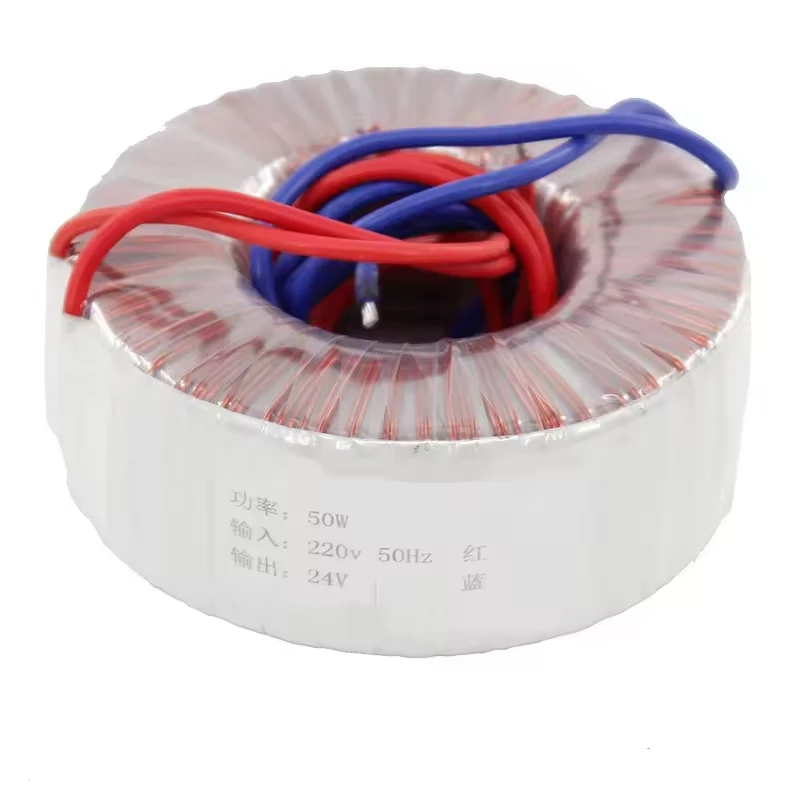 Toroidal Power Autotransformer Low Frequency Ferrite Core Transformer for Flip Open Door with PCB Mount