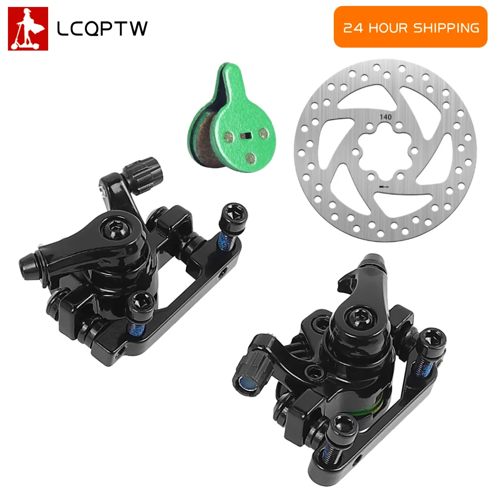 Front Rear Disc Brake Caliper Brake Disc Rotor Brake Pads Ki