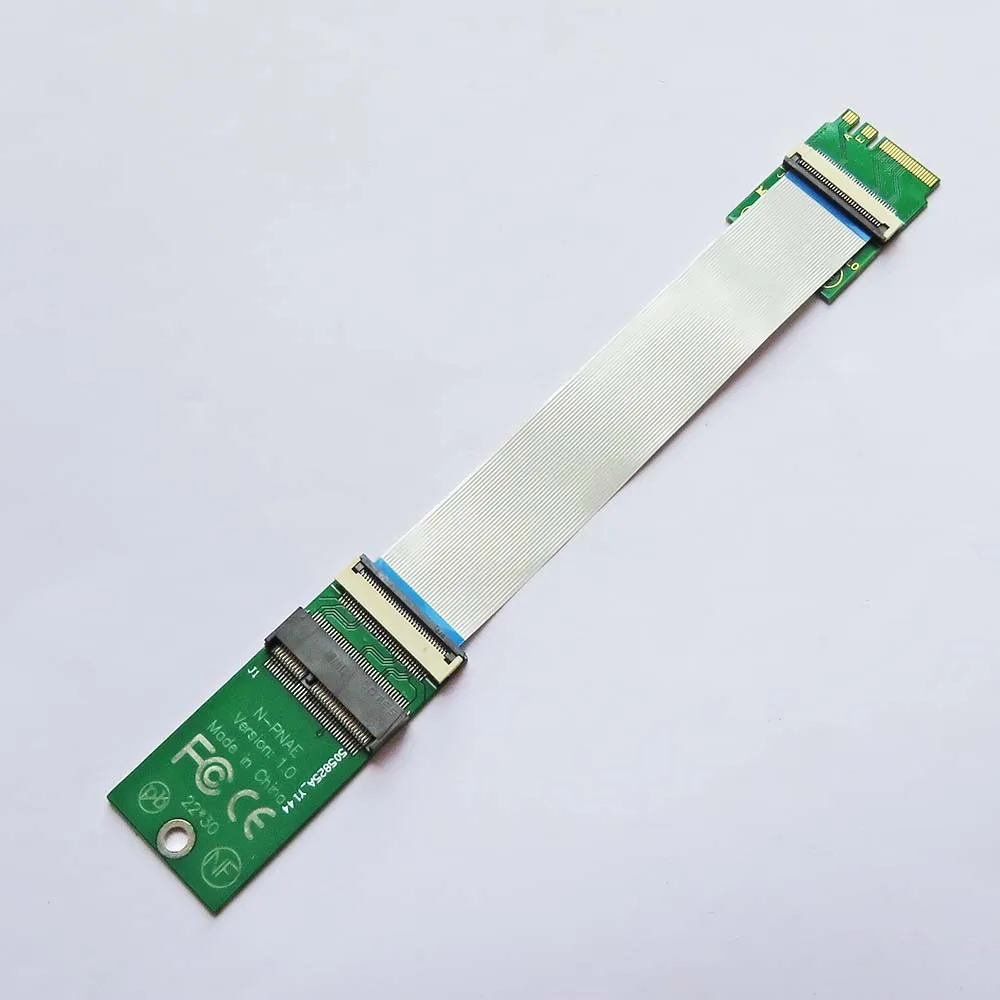 Extender Converter Adapter Riser A+E/E key M.2 WIFI Card Extension Cable Support PCIE Protocol M.2 WiFi Card Convert Card Riser