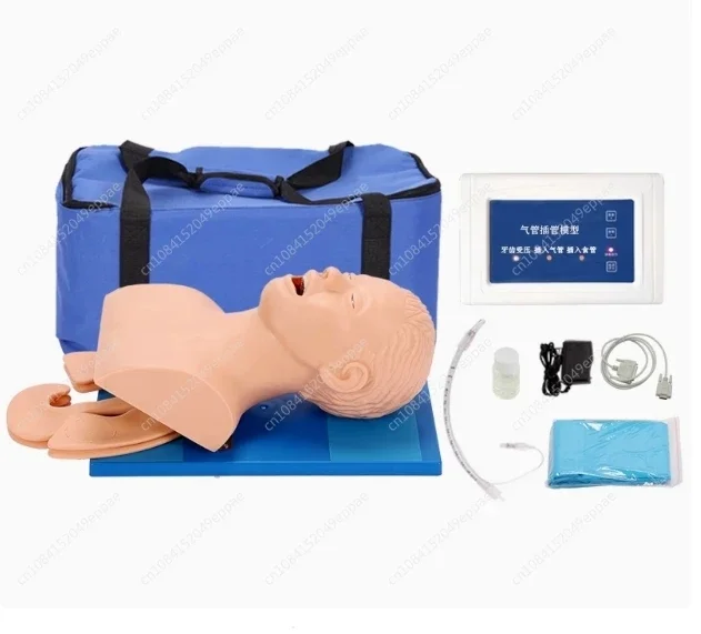 Intubation Model For Adult, Electronic Human Nasopharyngeal Airway, Emergency Medical Nursing Training, Mannequin