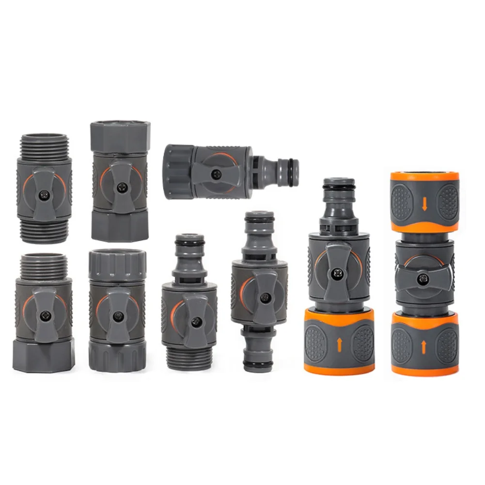 Outdoor Gardening As Shown Garden Hose Connector Adjustable Water Flow Connector Leak Proof Connector Compatible With Sprinklers