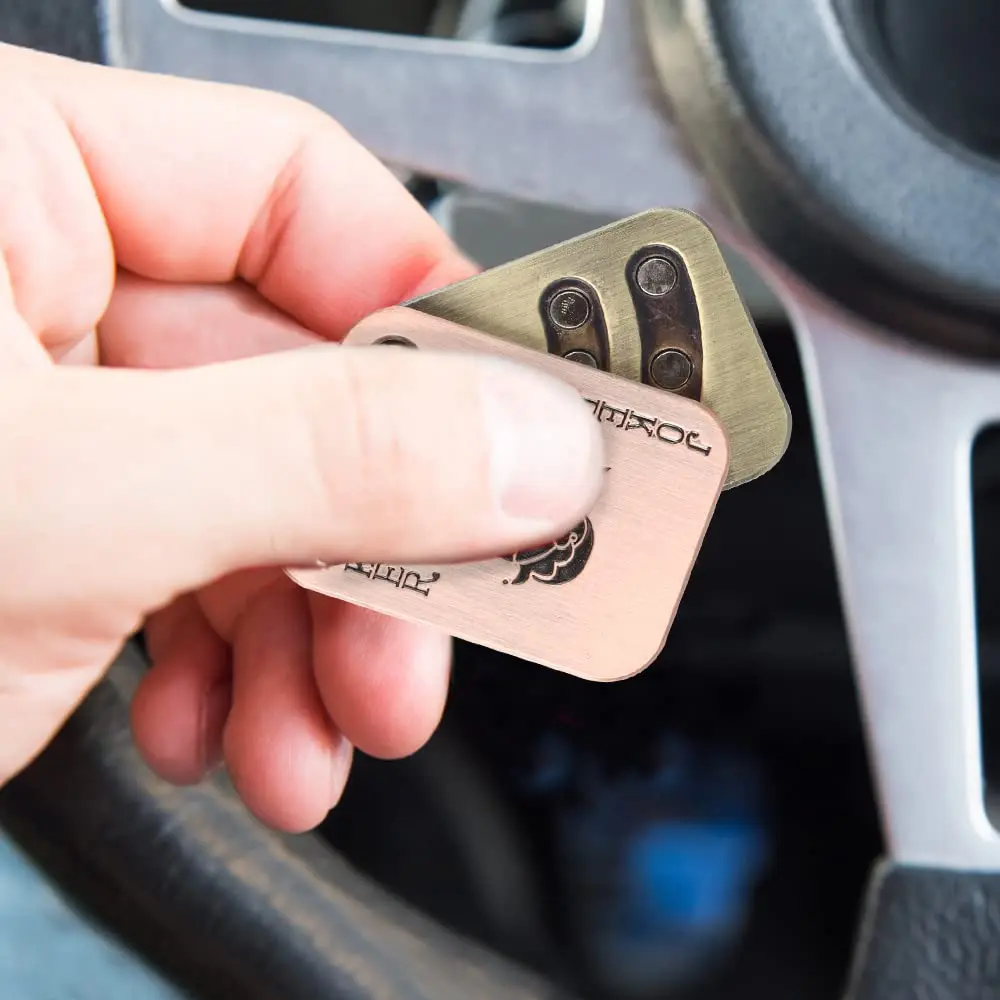 EDC 푸시 슬라이더 금속 Fidget 안티 스트레스 장난감 성인 손가락 회 전자 포커 불안 장난감 휴대용 팝 마그네틱 슬라이더 게임을 완화