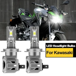 1/2x LED Motorcycle Headlamp CSP 3570 Bulb Plug-N-Play Headlight High Low H7 12V 20000LM 120W For Kawasaki Z900 Z800 Z250 Z1000