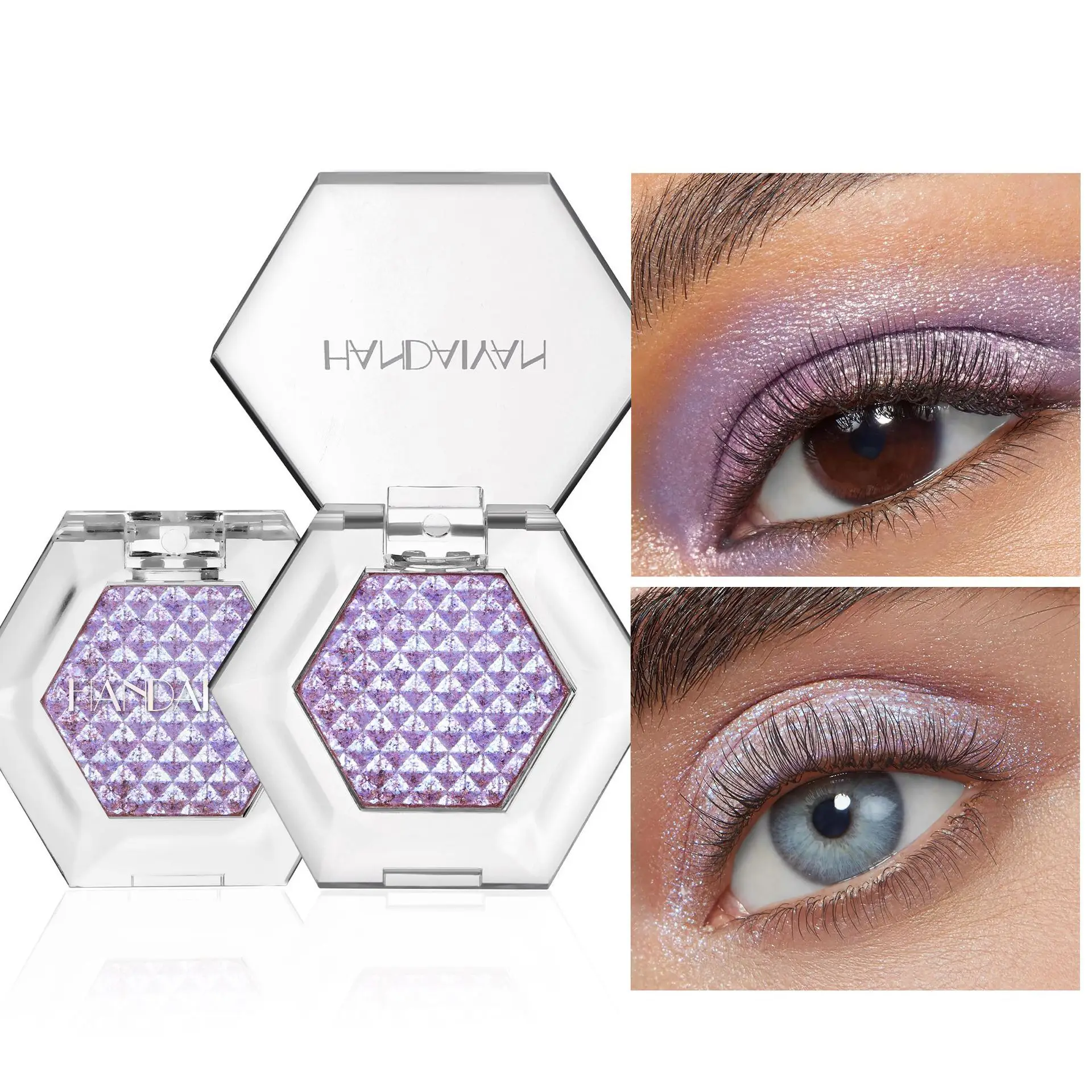 5 Colors Chameleon Glitter Eyeshadow Cream Iridescent Shimmer Potato Mud Eye Shadow Long Lasting Waterproof Makeup