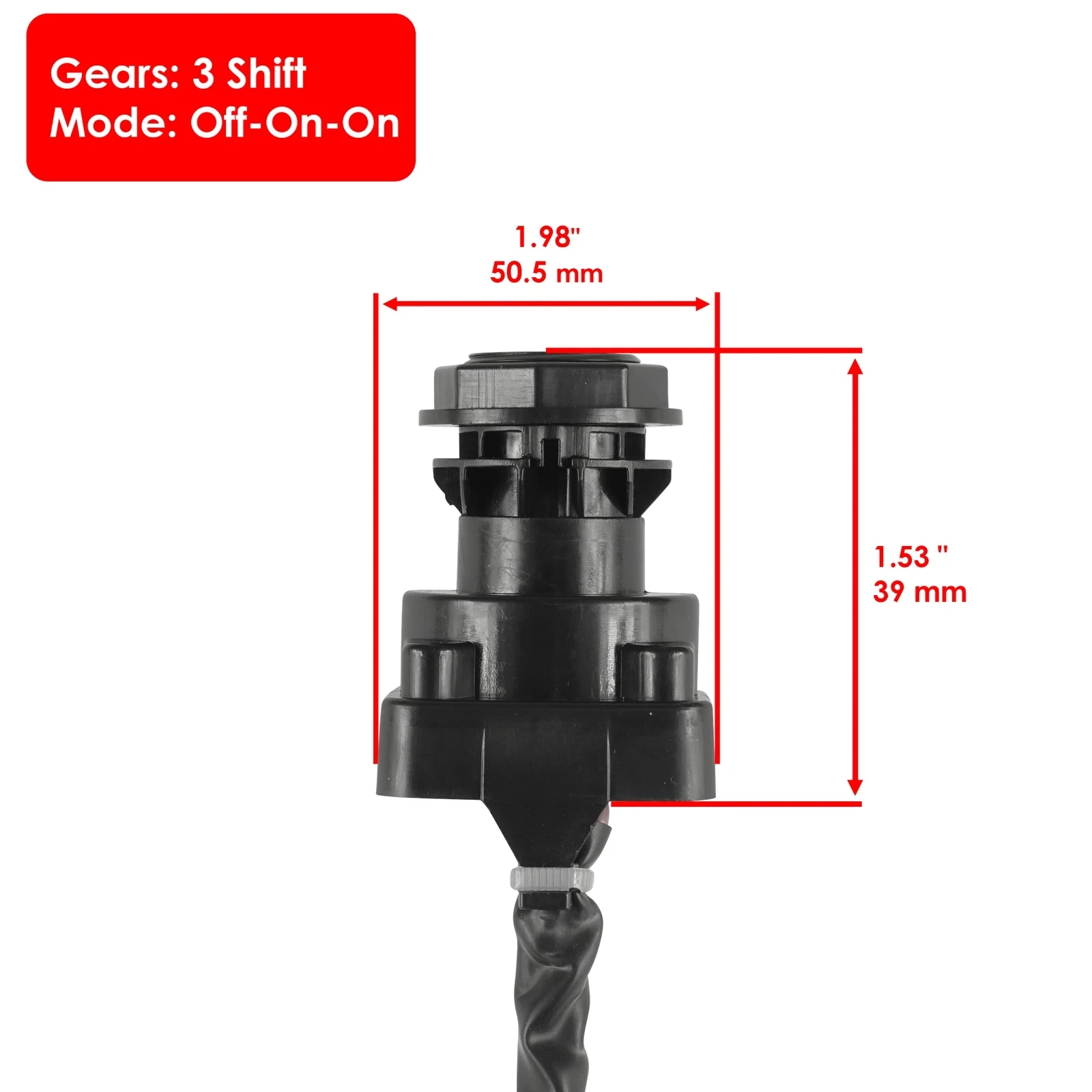 مفتاح إشعال لقط القطب الشمالي 250 2X4 2000 2001 2002 2003 2004 2005 Atv جديد 3 التحول ، خارج على ، 3 أسلاك ، 3 دبوس موصل