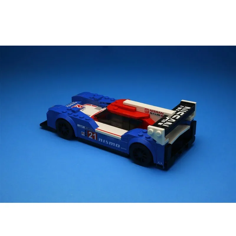 

MOC-74360Classic GT-R LM Sports LMP1, модель строительного блока гоночного автомобиля, 274 шт., MOC, креативная игрушка для мальчиков и детей на день рождения