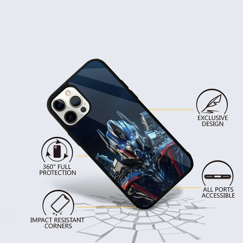 T-Transformerss O-Optimus Prime Phone Case For iPhone 16,15,14,13,12,11,Plus,Pro,Max Mini Magsafe Magnetic Wireless Charging