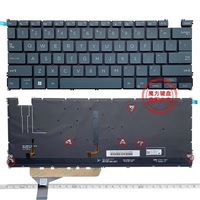 New US Keyboard for ASUS UX3402Z UX3402V UM3402 S13 X13 UM5302T/LA/TA Q409ZA BLACK BLUE Keyboard Backlight