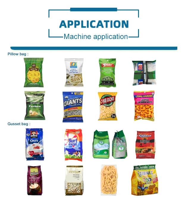 CE Full Automatic High Speed Servo Motor French Fries Coffee Powder Snacks Vertical Packaging Machine Multi Head Weigher Feeder