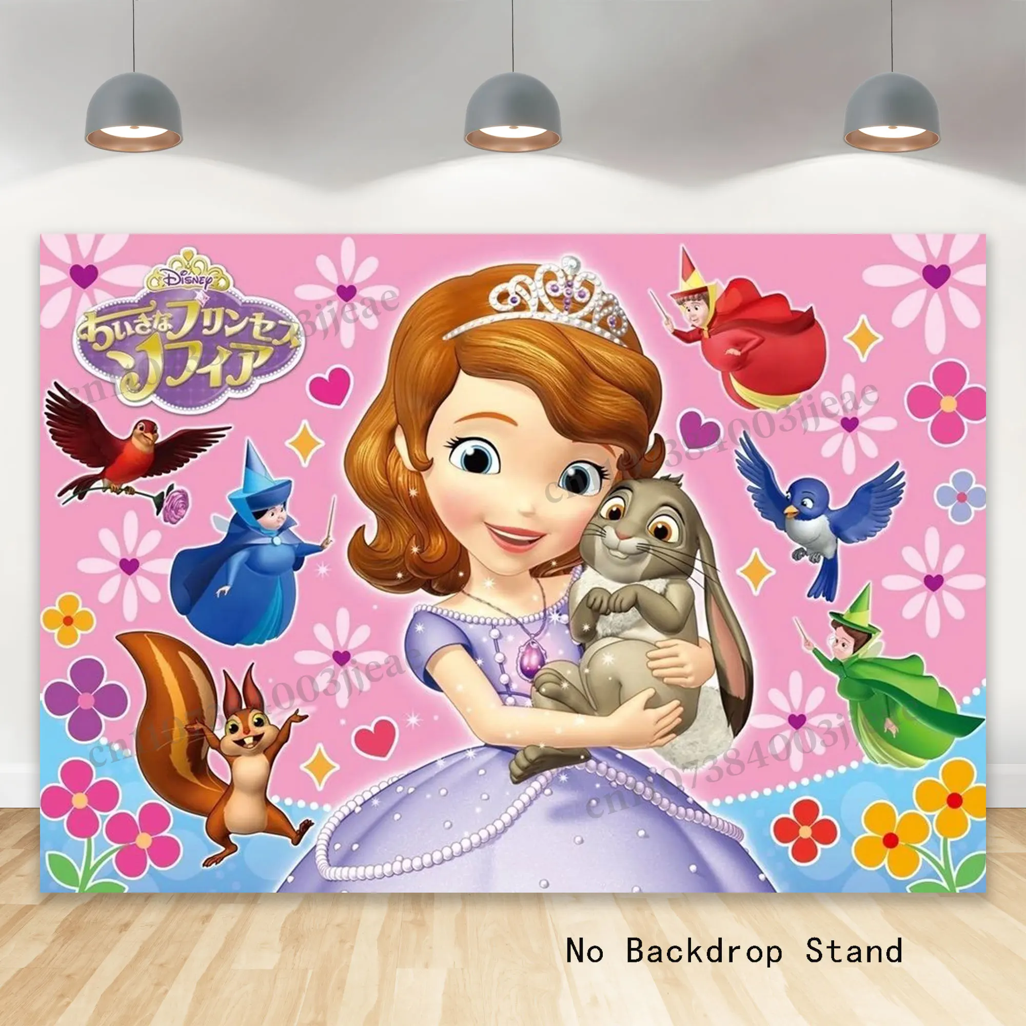 Princess Sofia Theme Backgroun - Baby Nursery Ideas Girl 评论和价格