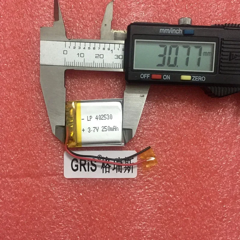 402530 GPS 배터리 네비게이터, Onda VX320 블루투스 리모컨, POS 기기, 배터리 3.7V 충전식 리튬 이온 셀