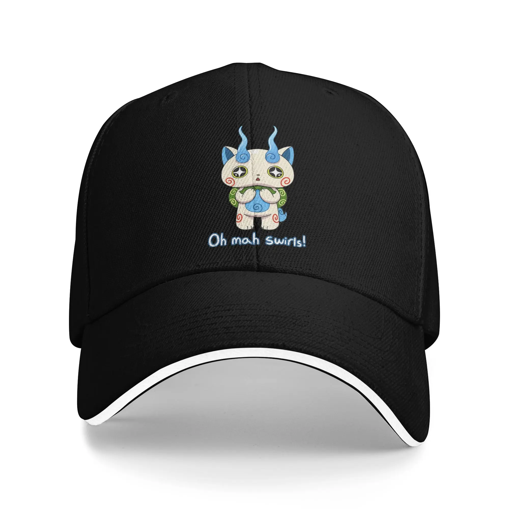 Yo kai Watch Komasan Baseball Cap  Spring Casual Trucker Hat For Couple Hunting Camping Sun Snapback Cap
