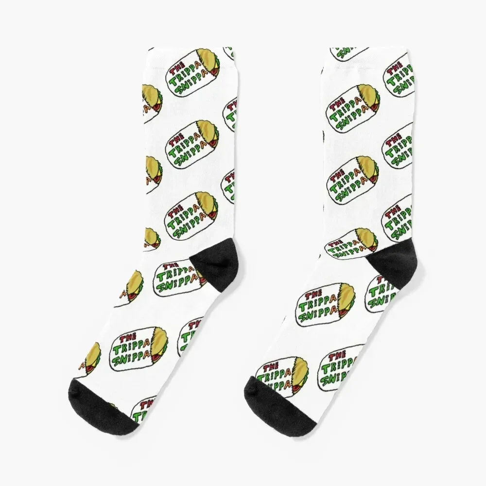 

Trippa Snippa Sassy Mike Nolan The Big Lez Show Socks floral summer funny gifts Soccer Socks Girl Men's